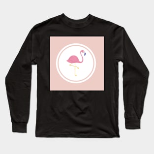 Pink Flamingo Long Sleeve T-Shirt